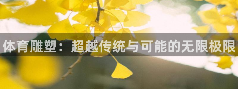 尊龙官方正版app五金厂：体育雕塑：超越传统与可能的