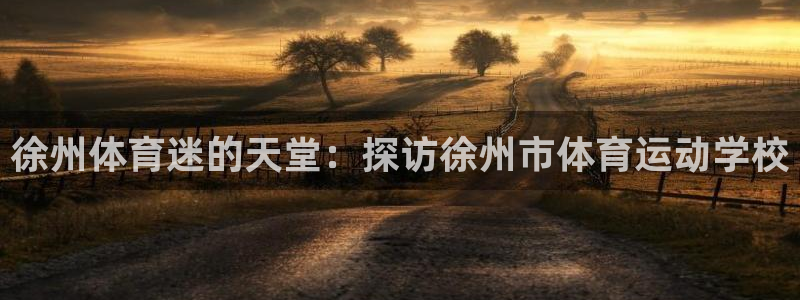 尊龙官方网址：徐州体育迷的天堂：探访