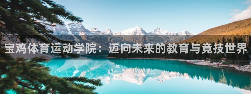  尊龙凯时官网地址是：宝鸡体育运动学院：迈向未来的教育与竞技世
